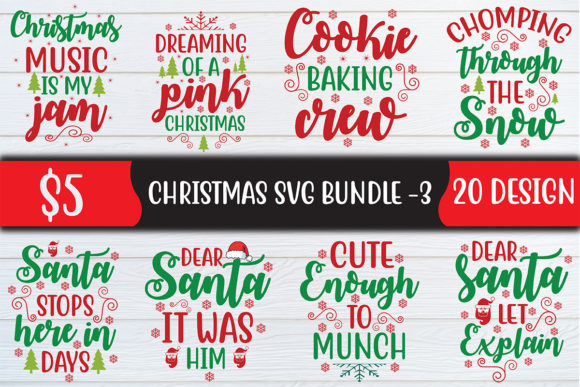 Christmas SVG Bundle 3