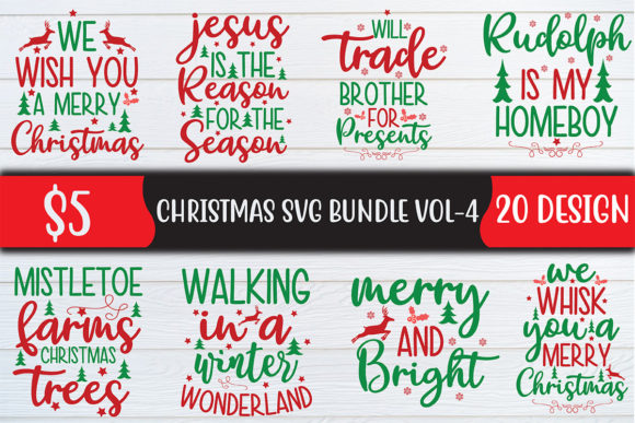 Christmas SVG Bundle Vol-4