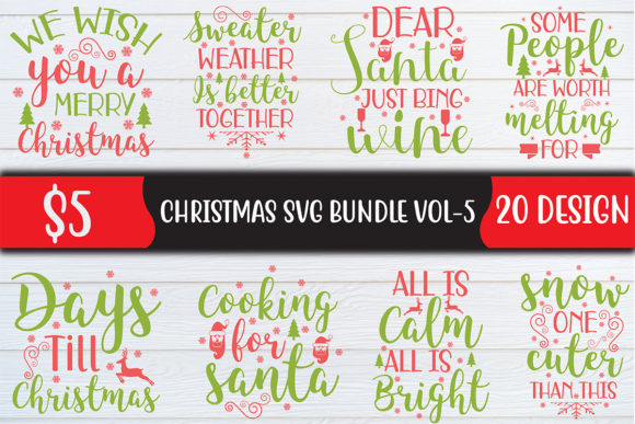 Christmas SVG Bundle VOL 5