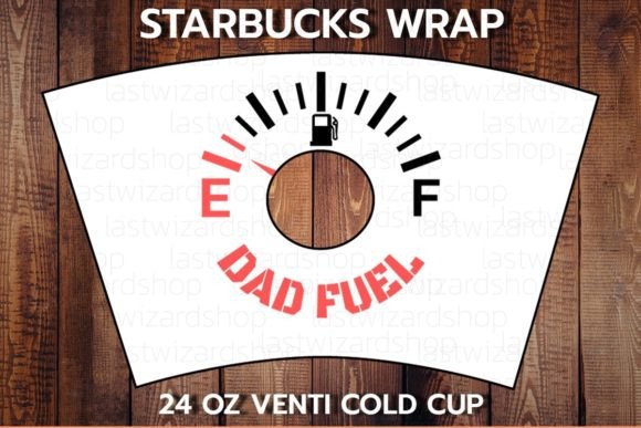 Dad Fuel 24oz Cup SVG