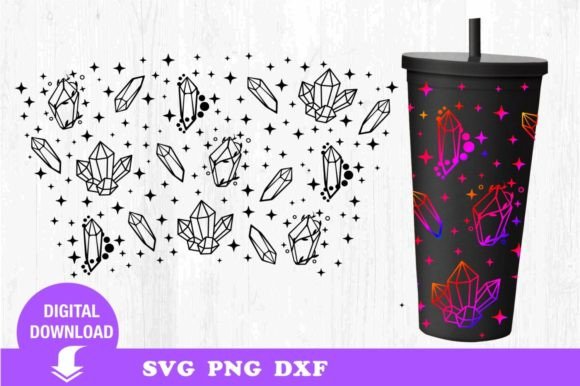 Diamonds SVG: Boho Graphics for Print Templates