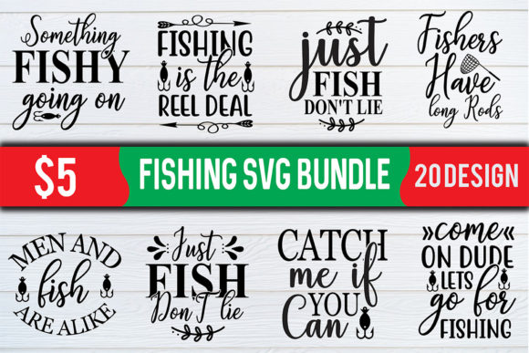 Fishing SVG Bundle 2