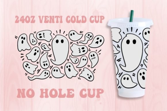 Halloween Spooky No Hole Cold Cup Svg: Graphics for Crafts Done Right